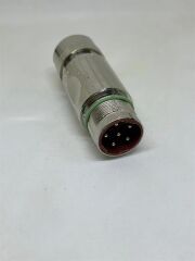 M23 6 Pin Karşıt Kablo Tipi Erkek Konnektör