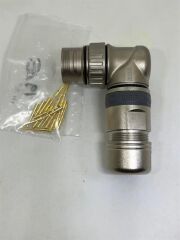 M23 19 Pin 90D Karşıt Kablo Tipi Erkek Konnektör