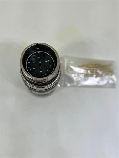 M23 19(16+3) Pin Karşıt Kablo Tipi Erkek Konnektör