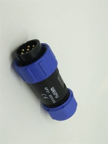 SP2110/P7 IP68 Plastik Kablo Tipi Konnektör