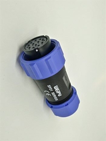 SP2110/S12 IP68 Plastik Kablo Tipi Konnektör