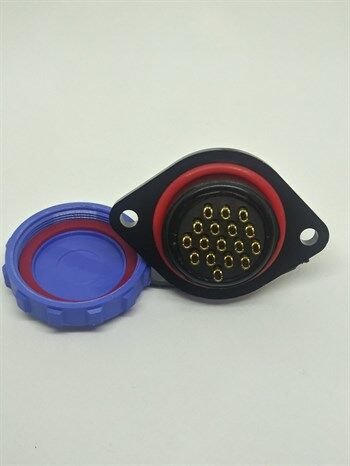 SP2913/P17 IP68 Plastik Panel Tipi Konnektör