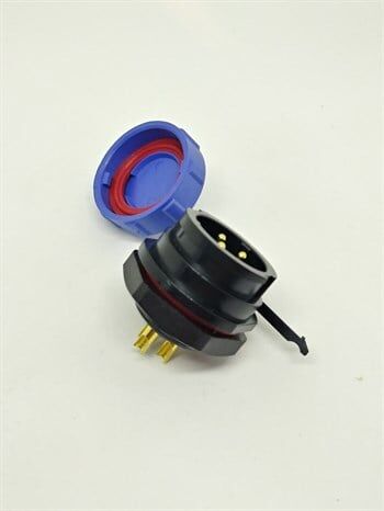 SY1712/P3 IP67 Plastik Bayonet Panel Tipi Konnektör