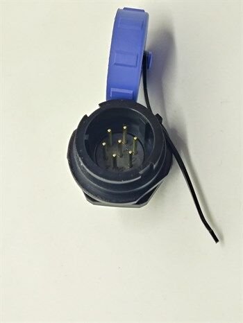 SY1712/P7 IP67 Plastik Bayonet Panel Tipi Konnektör