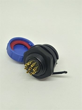 SY1712/S9 IP67 Plastik Bayonet Panel Tipi Konnektör