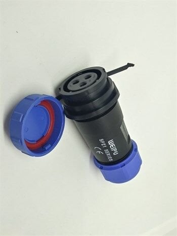SY2111/S3 IP67 Plastik Bayonet Karşıt Tip Konnektör