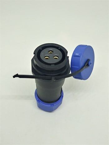 SY2111/S3 IP67 Plastik Bayonet Karşıt Tip Konnektör