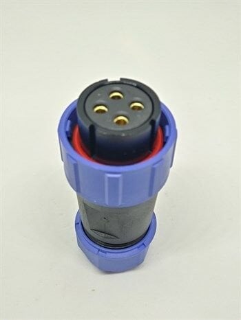 SY2110/S4 IP67 Plastik Bayonet Kablo Tipi Konnektör