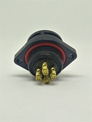 SY2113/S4 IP67 Plastik Bayonet Panel Tipi Konnektör