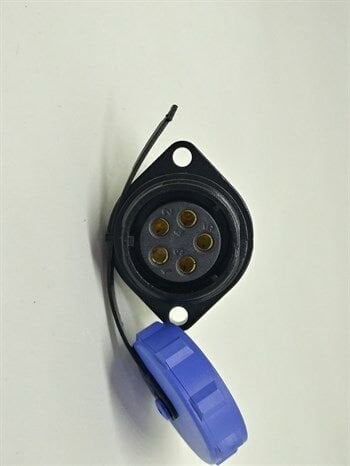 SY2113/S5 IP67 Plastik Bayonet Panel Tipi Konnektör