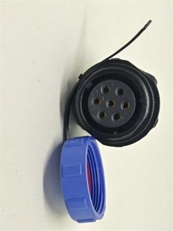 SY2112/S7 IP67 Plastik Bayonet Panel Tipi Konnektör