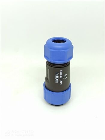 SY2110/P9 IP67 Plastik Bayonet Kablo Tipi Konnektör