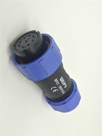 SY2110/S9 IP67 Plastik Bayonet Kablo Tipi Konnektör