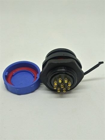 SY2112/P9 IP67 Plastik Bayonet Panel Tipi Konnektör